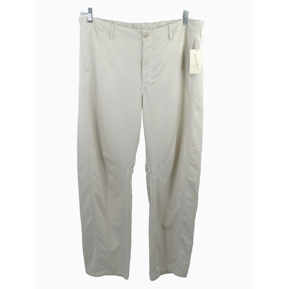 Universal Thread Women 16 Chino Pants Cream Ivory High Rise Casual Preppy NWT